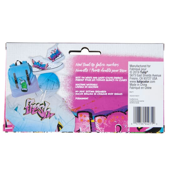 Tulip® Graffiti Fabric Markers™ Neon